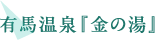 有馬温泉『金の湯』